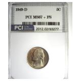 1949-D Nickel MS67+ FS LISTS $7000