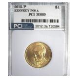 2015-P Pos A $1 Kennedy PCI MS69 Flawless Gem
