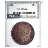 1900 Morgan PCI MS65+ Gorgeous Color