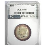 1970-D Kennedy MS67 LISTS $6500