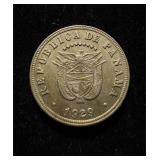 1929 5 Centesimos Panama