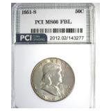1951-S Franklin MS66 FBL LISTS $650