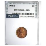 1936-S Cent MS66+ RD LISTS $250