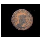 Ancient Roman Provincial Nice Lg Bronze Coin