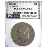 1976-S CN T2 Ike PCI PR70 DCAM