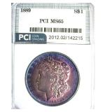 1889 Morgan PCI MS65 Beautiful Color