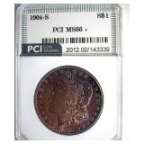 1904-S Morgan MS66+ LISTS $38500
