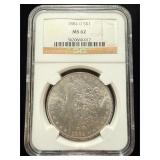 1884-O Morgan NGC MS62