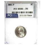 2001-P Nickel PCI MS66+ FS