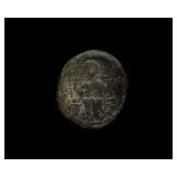 Ancient Byzantine Empire Follis Christ Type