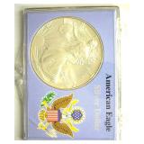 1994 Silver Eagle Comes in Protective Plastic Case