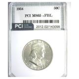 1954 Franklin MS65+ FBL LISTS $110