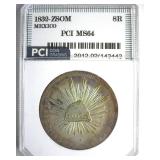 1832-ZSOM 8 Reales PCI MS64 Mexico