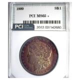 1900 Morgan PCI MS65+ Amazing Color