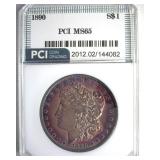 1890 Morgan MS65 LISTS $950