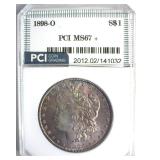 1898-O Morgan MS67+ LISTS $8000