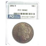 1884-S Morgan MS62 LISTS $21500