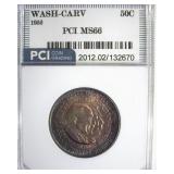 1952 50 Cents MS66 LISTS $125