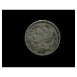 1871 3 Cents VF