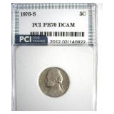 1976-S Nickel PR70 DCAM LISTS $425