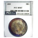 1923 Peace MS67 LISTS $5500