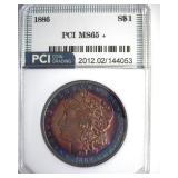 1886 Morgan PCI MS65+ Beautiful Color