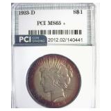 1923-D Peace MS65+ LISTS $1650
