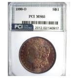 1890-O Morgan MS65 LISTS $1250