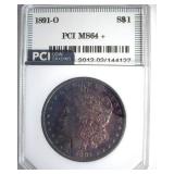 1891-O Morgan MS64+ LISTS $1850