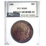 1896 Morgan MS66 LISTS $450