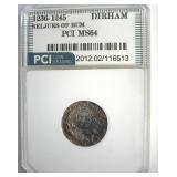 1236-1245 Seljuks of Rim PCI MS64 Dirham