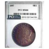1887 Morgan MS66 LISTS $425