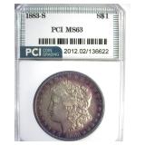 1883-S Morgan MS63 LISTS $3250