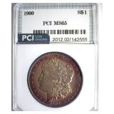 1900 Morgan PCI MS65 Great Color