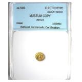 ca. 1850 Ancient Greek Museum Copy NNC Electrotype