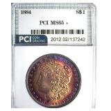 1884 Morgan MS65+ LISTS $450