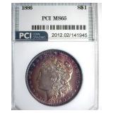 1886 Morgan PCI MS65 Excellent Color