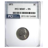 1971 Nickel MS67+ FS LISTS $5500