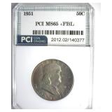 1951 Franklin MS65+ FBL LISTS $275