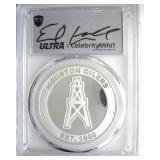 2025 1oz .999 Silver PCGS GEM PL NFL Earl Campbell