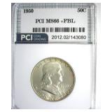 1950 Franklin MS66+ FBL LISTS $950