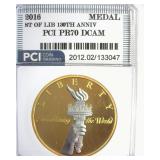 2016 Medal PCI PR70 DCAM Statue of Liberty