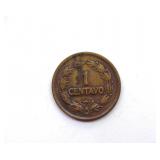 1928 Centavo UNC Ecuador