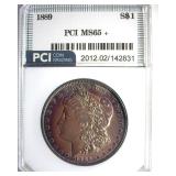 1889 Morgan MS65+ LISTS $425