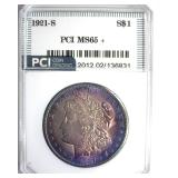 1921-S Morgan MS65+ LISTS $1200