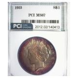 1923 Peace MS67 LISTS $5500
