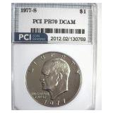 1977-S Ike PCI PR70 DCAM