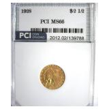 1928 Gold $2.50 MS66 LISTS $20000