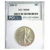 1920-D Walking Liberty MS66 LISTS $50000