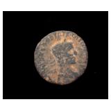 Ancient Roman Provincial Nice Lg Bronze Coin